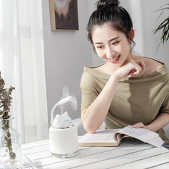 Ultrasonic Air Humidifier for Home Office Cartoon Rabbit